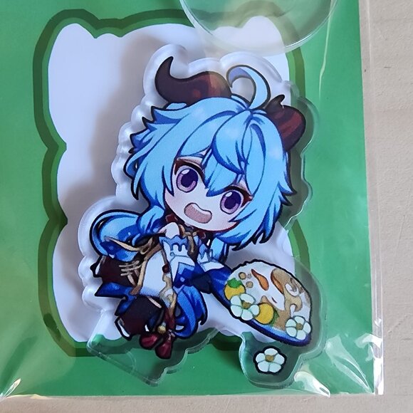 Fan Art Genshin Impact Characters Acrylic Stands Set Of 4 Childe Ganyu Xingqui - Picture 7 of 9